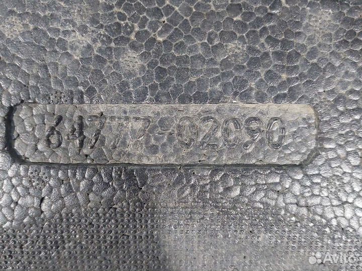 Наполнитель багажника, абсорбер тойота аурис