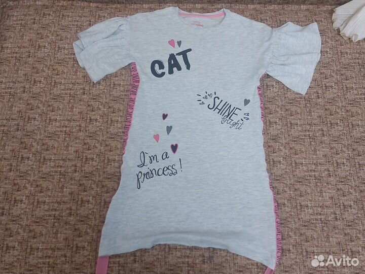 Вещи пакетом на девочку 128-134