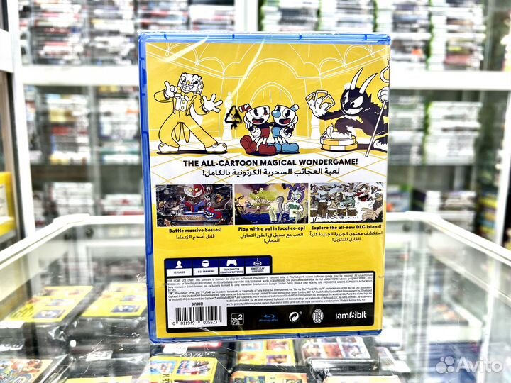 Cuphead Physical Edition Ps4 PS5 Новый