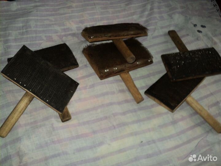 Чесалка для пуха и шерсти б/у