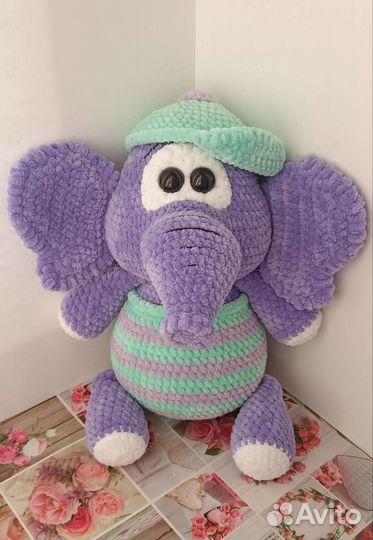Мягкие вязаные игрушки ручной работы