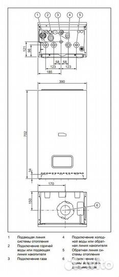 Protherm Рысь 18/25 MKV Газовый