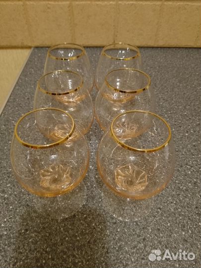 Бокалы для коньяка богемия