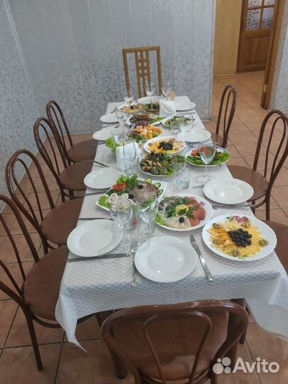 Проведение банкетов,поминальных обедов