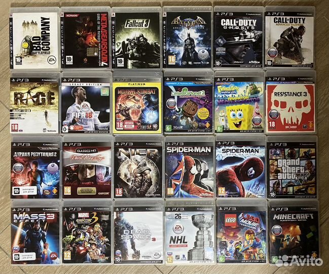 Sony playstation 3 игры