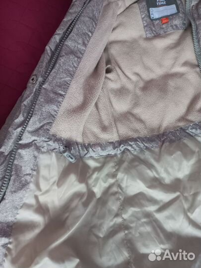 Пуховик зимний девочка 128