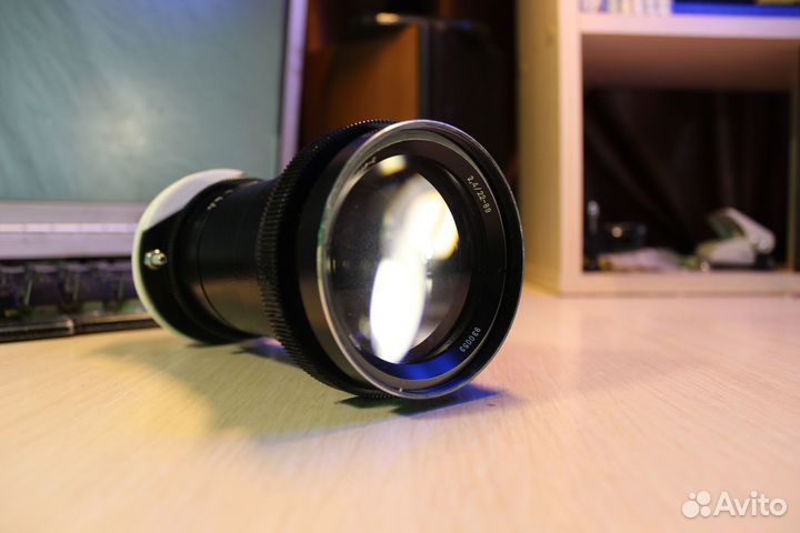 Объектив Метеор-С 2,4/22-89 на Micro Four Thirds