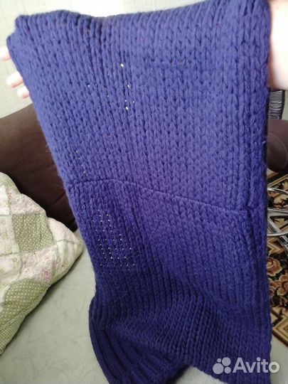 Комплект шапка и снуд зимний