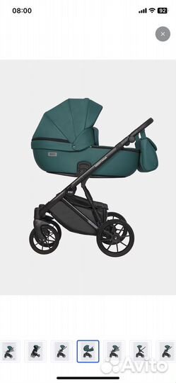 Коляска 3 в 1 Riko basik Montana 2022