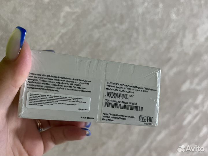 Наушники apple airpods pro