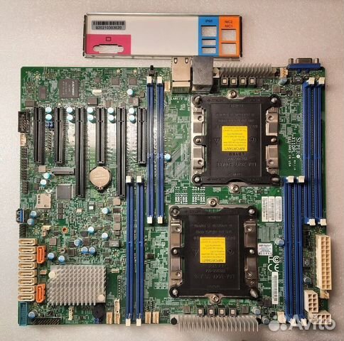 Материнская плата Supermicro X11DPL-i dual LGA3647 купить в Москве с ...