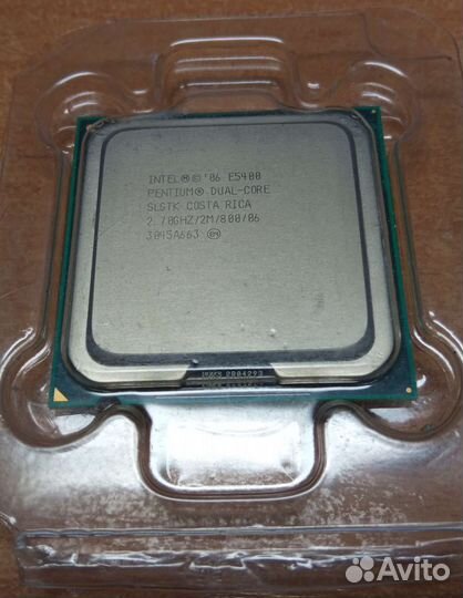 Процессоры 775 soc 2шт