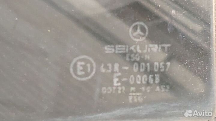 Стекло двери mercedes benz w201 190