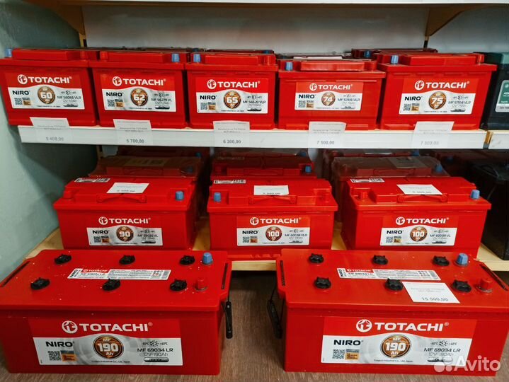 Аккумулятор новый Totachi
