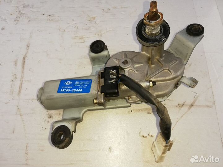 Моторчик дворника задний Hyundai Elantra Xd