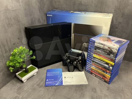 Sony PS4 Fat 500GB + 50 Игр / Гарантия / Отзывы