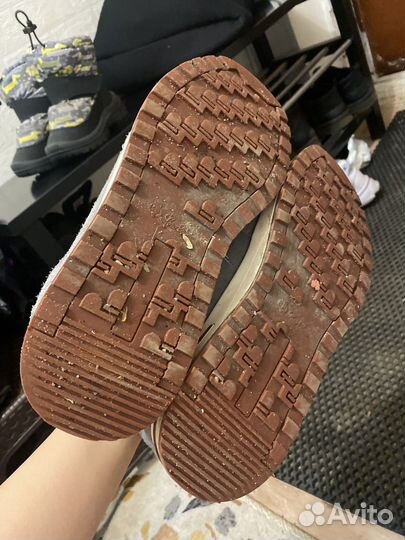 Красовки кожа замш