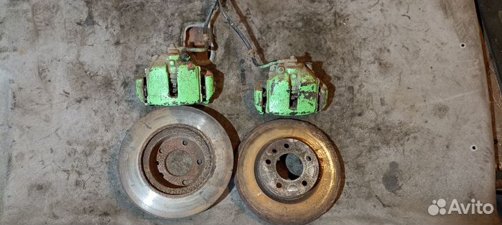 Диски тормозные передние 2шт Опель Омега Б