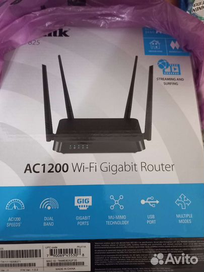 Wifi роутер d link dir 825