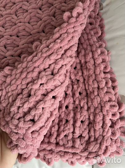 Плед ручной работы