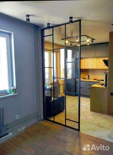 Перегородки лофт для зонирования