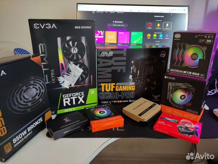 Игровой компьютер rtx 3070ti
