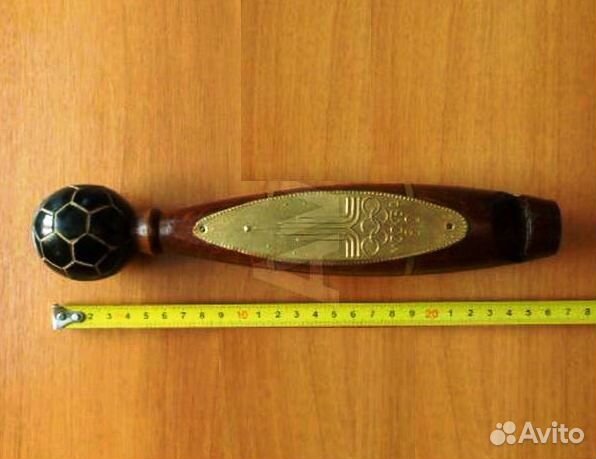 Свисток Олимпиада-80. Футбол. Атрибут болельщика