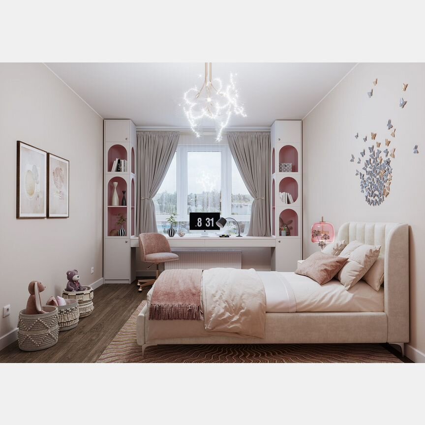 2-к. квартира, 59,1 м², 14/17 эт.