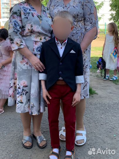 Костюм на выпускной для мальчика 122