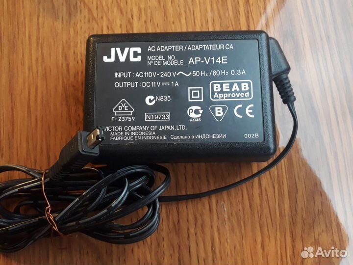 Блоки питания JVC, Canon, Sony, Olimpus, Casio