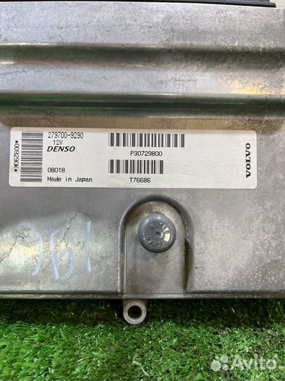 Блок управления двигателем (эбу) Volvo S40 седан