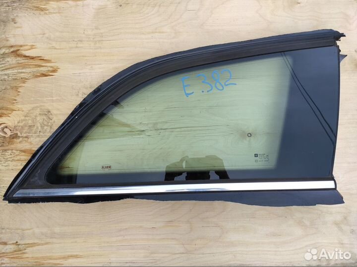 Стекло заднее правое глухое Opel Vectra C Alarm