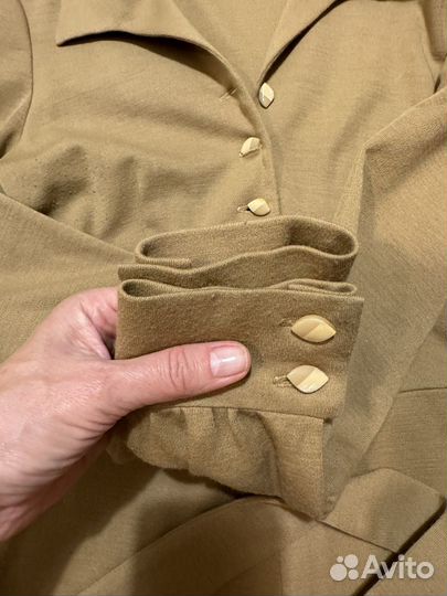 Платье шерстяное