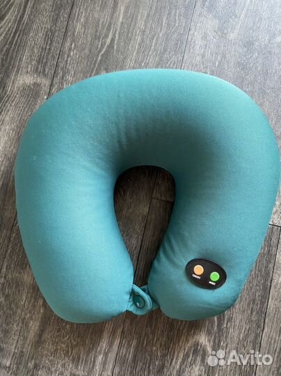 Массажная подушка-подголовник, 6 режимов вибрации