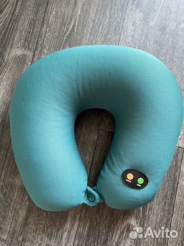 Массажная подушка-подголовник, 6 режимов вибрации