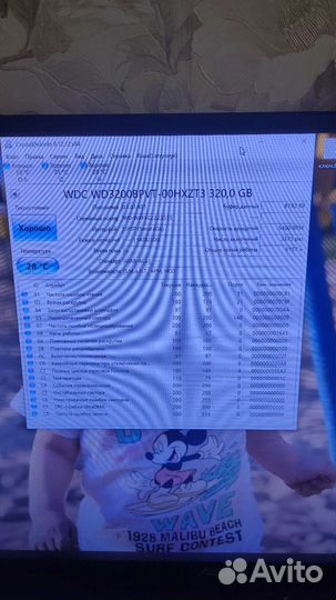 Жесткий диск для ноутбука 500/300 gb