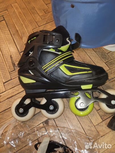 Роликовые коньки раздвижные 36-41 reaction