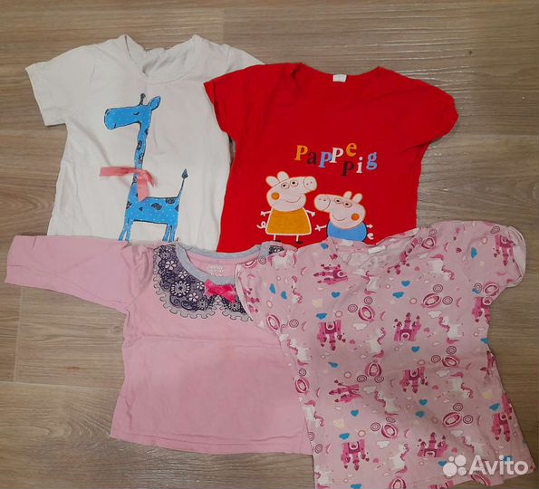 Одежда для девочки пакетом, 3-5 лет