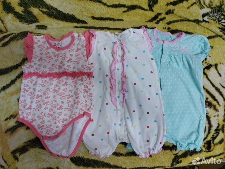 Пакет одежды на девочку 56-68