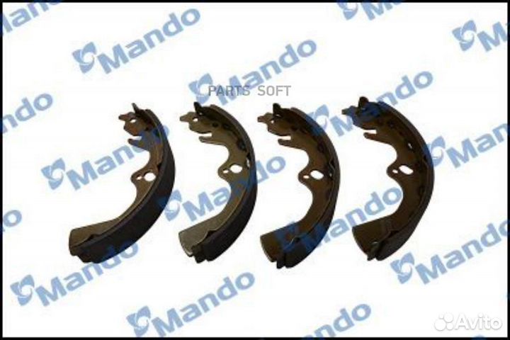 Mando MLK13 колодки тормозные