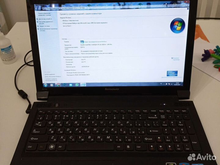 Ноутбук Lenovo B570e i7 2630qm