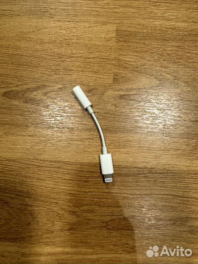 Переходник lightning 3.5 jack оригинал apple