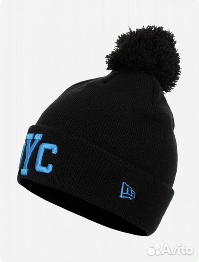 Шапка New Era New York City Knit Bobble Оригинал