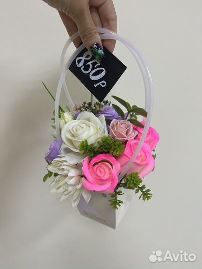 Мыльные букеты