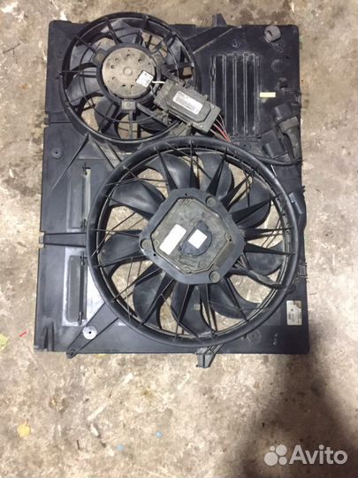 Вентиляторный блок для Porsche Cayenne