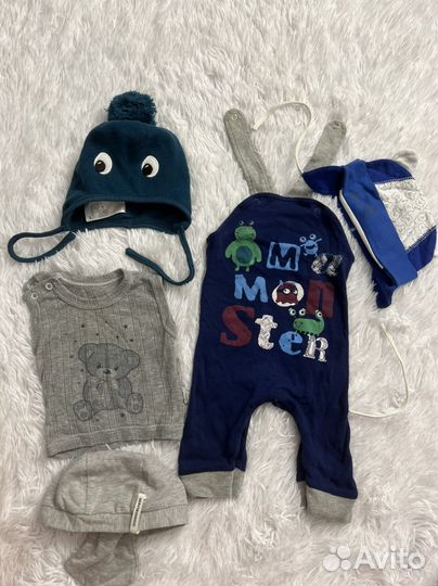 Вещи пакетом на мальчика от 4 до 8 месяцев