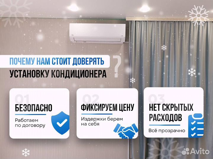 Кондиционер сплит система до 20 кв.м