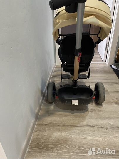 Велосипед коляска с ручкой