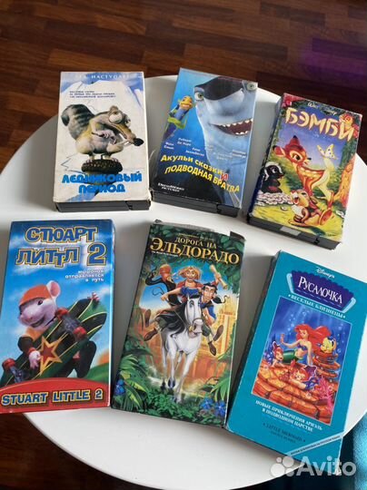 Видеокассеты мультфильмы