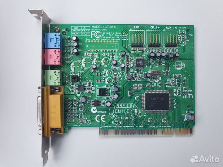Звуковые карты Creative